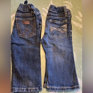 2T toddler wrangler jeans